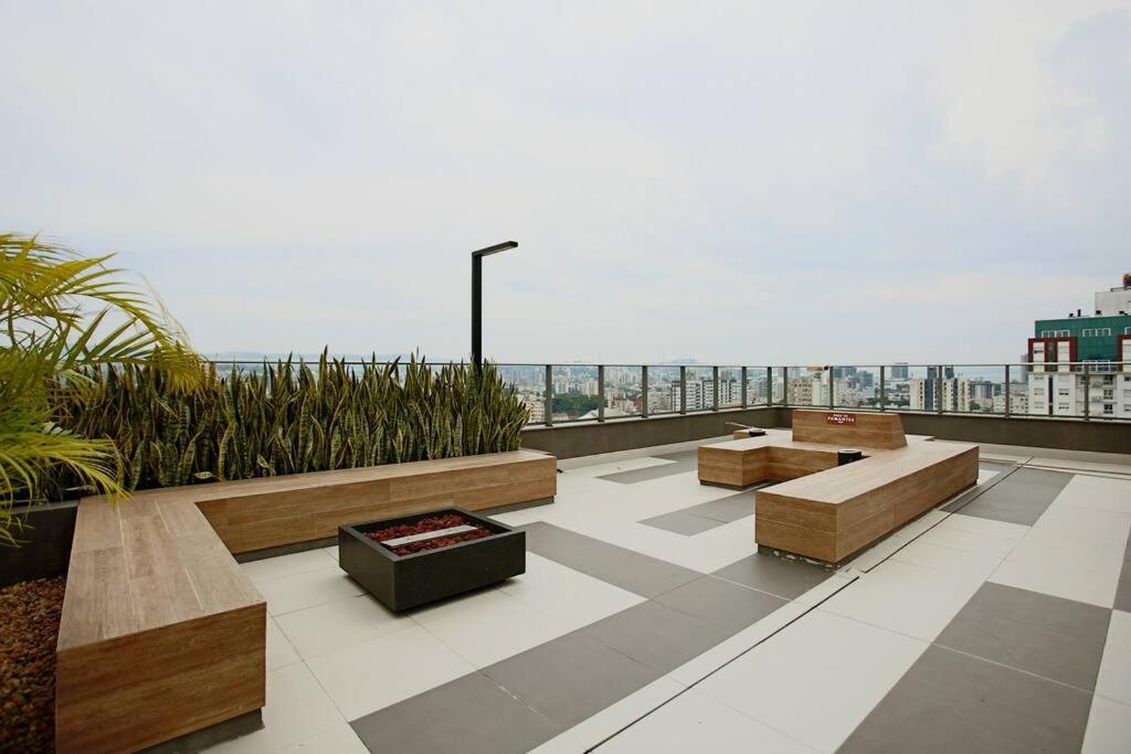 Apto Frente Parque Com Vista E Piscina بورتو أليغري المظهر الخارجي الصورة